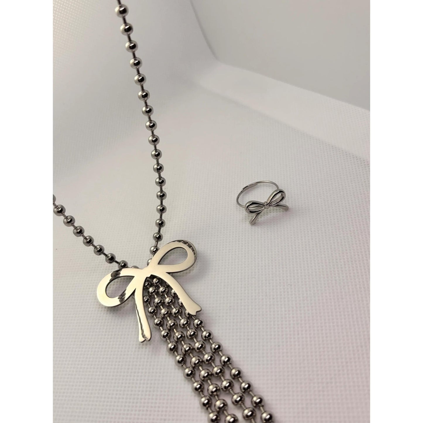 Collana Big fiocco